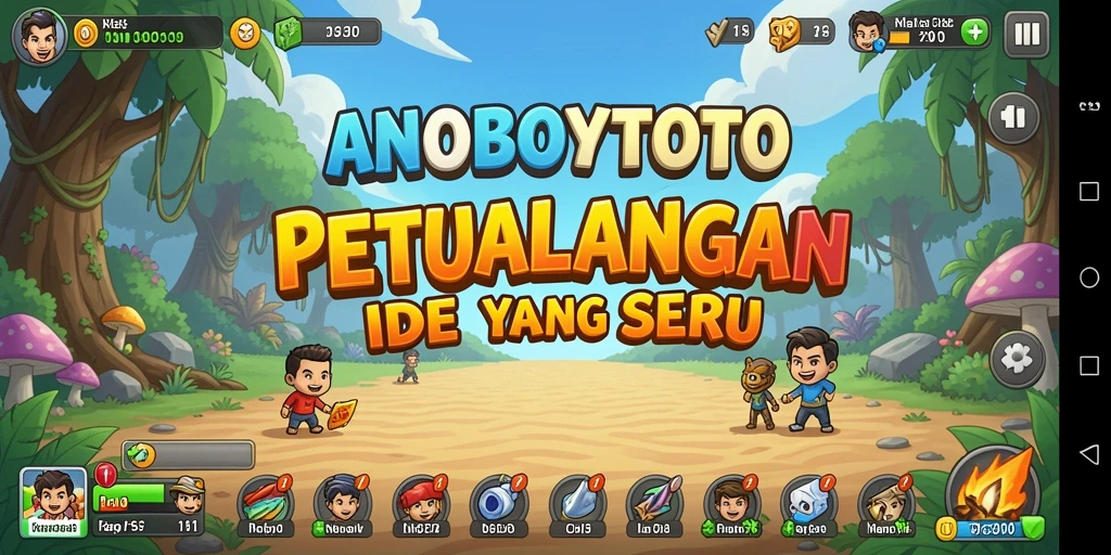 Tampilan menarik dari gameplay seru ANOBOYTOTO di layar Anda.
