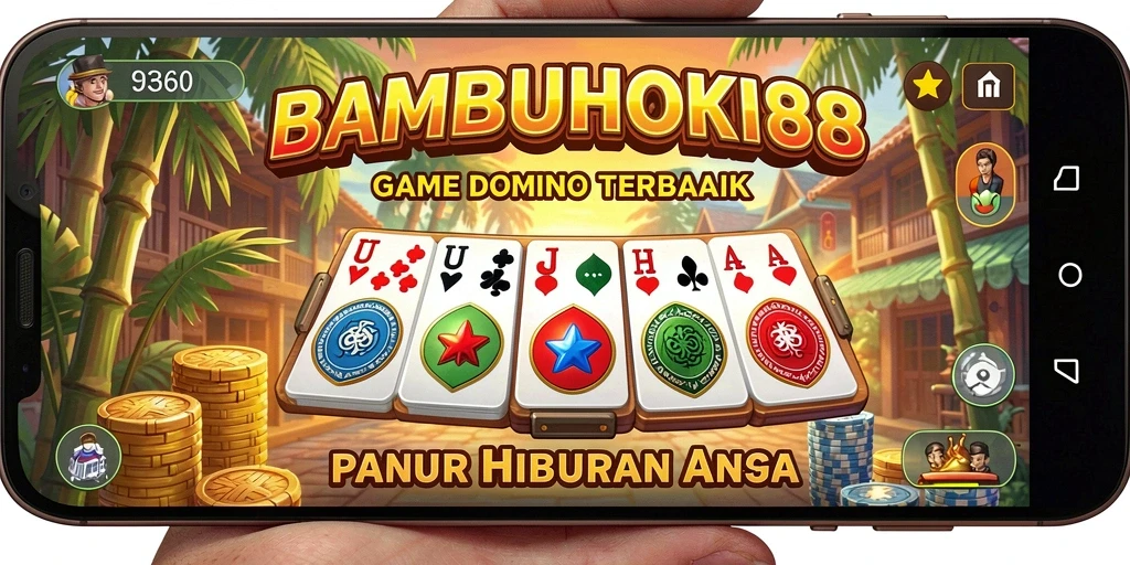 Screenshot gameplay BAMBUHOKI88 menunjukkan momen seru bermain domino.