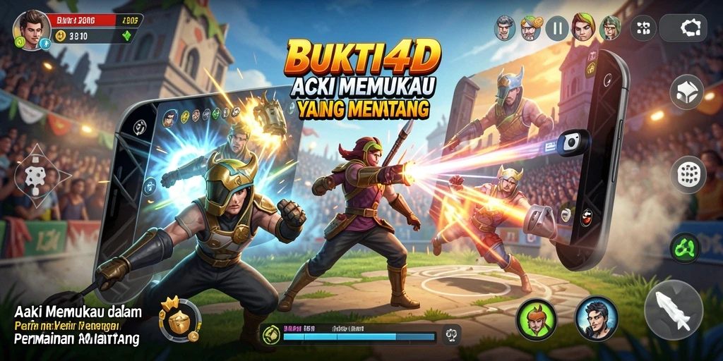 Tampilan aksi seru dalam BUKTI4D yang menantang.