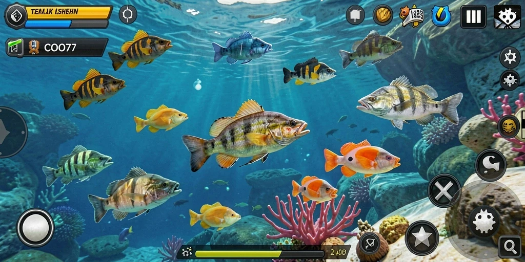 Gameplay seru menembak ikan di COO77.