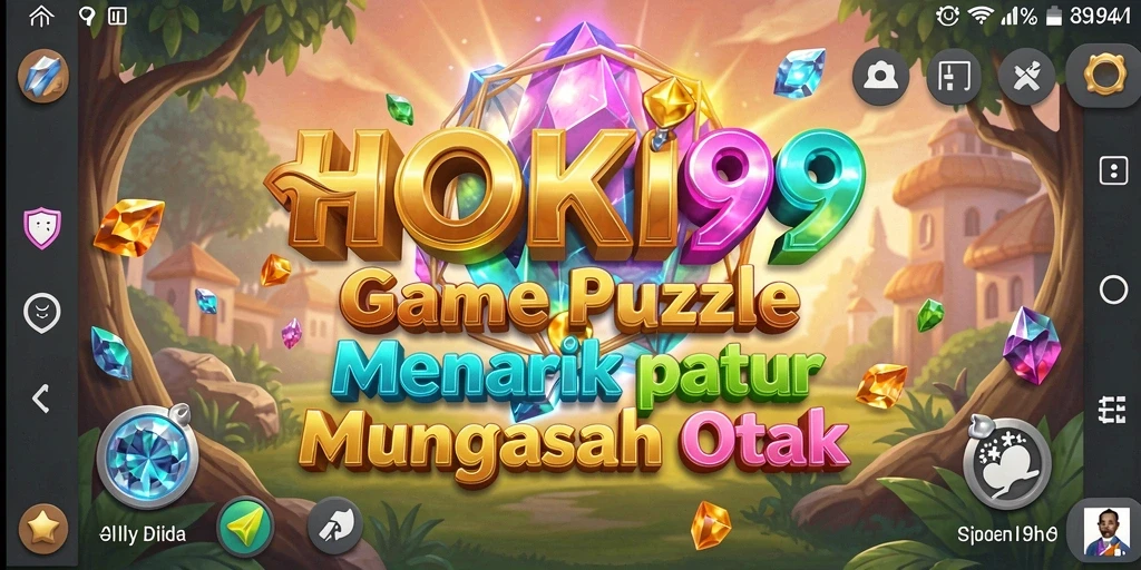 Tampilan gameplay HOKI99 dengan berbagai tantangan puzzle menarik.