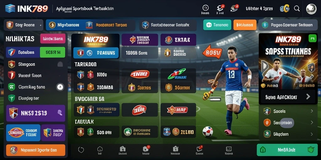 Gameplay menarik INK789 di aplikasi Sportsbook.