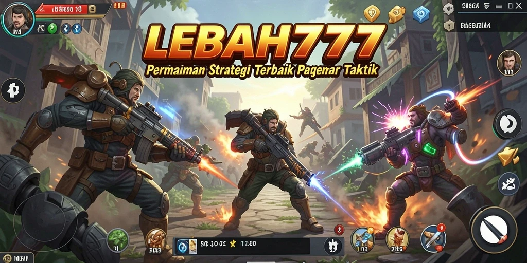 Screenshot utama LEBAH777 menunjukkan aksi strategi yang mendebarkan.