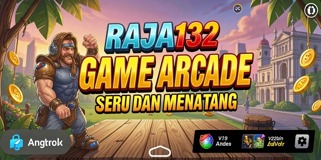 Tampilan gameplay menarik dan penuh warna dari RAJA132.