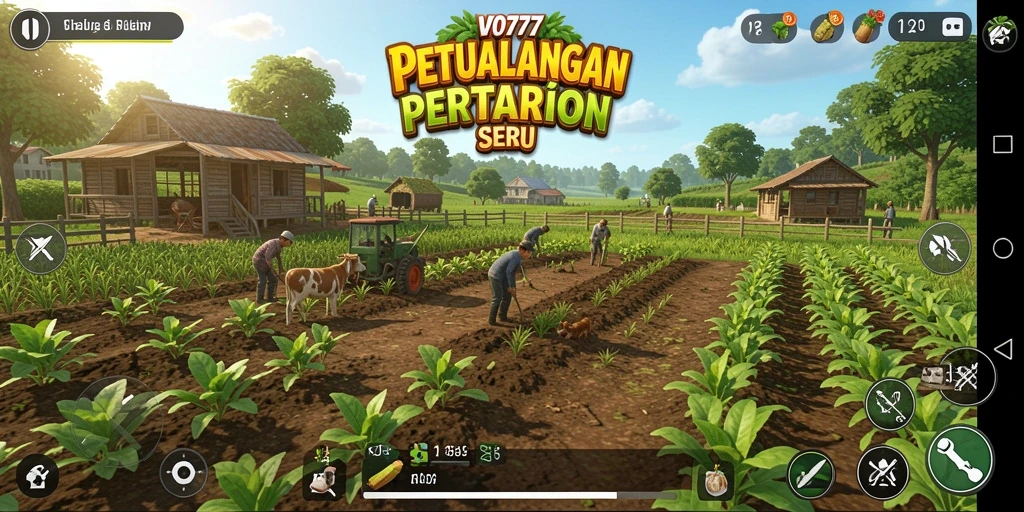 Gameplay menarik dari VO777 dengan pertanian yang memukau.