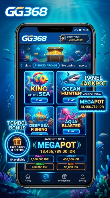 Screenshot fitur kategori aplikasi yang beragam di gg368.